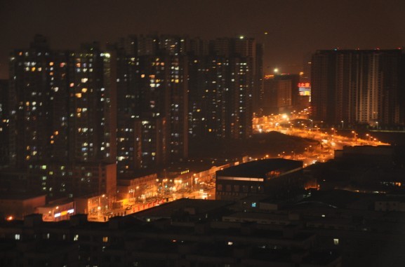 灯河、夜城、夜色如潮