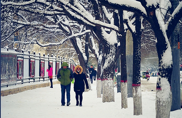 雪中城